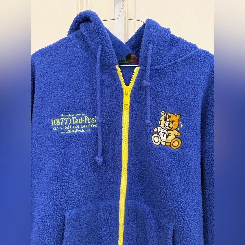 Teddy Fresh Sherpa Full Zip Hoodie